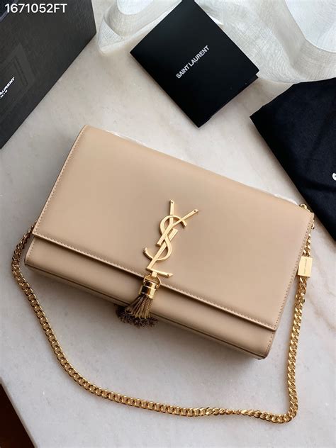 ysl beige bag with tassel|ysl kate tassel bag small.